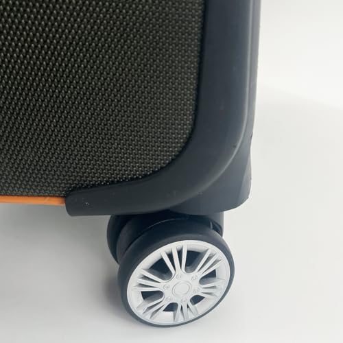 Zoofen Luggage Wheels Replacement 4 pcs Suitcase Replacement Wheels Wear-Resistant Spinner Casters for Most Suitcase Repair(ZLN-5,Silver - Image 4