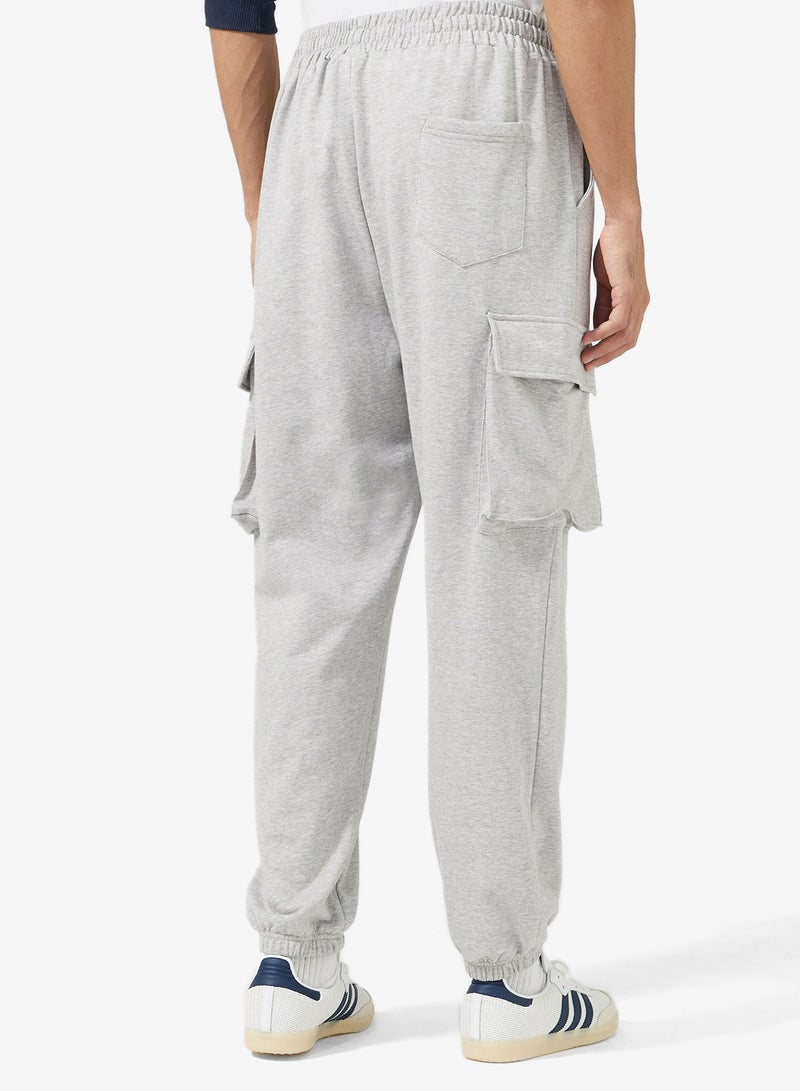 سفنتي فايف بنطلون رياضي بجيوب شحن وحزام خصر مطاطي - Image 3