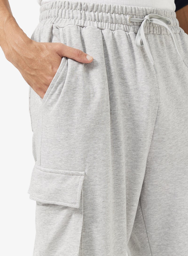 سفنتي فايف بنطلون رياضي بجيوب شحن وحزام خصر مطاطي - Image 4