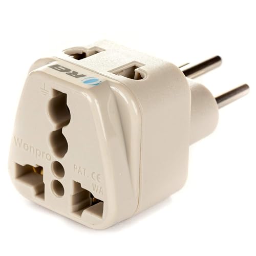 OREI India to Switzerland, Rwanda, Liechtenstein (Type J) Travel Adapter Plug - 2 in 1 - CE Certified - RoHS Compliant - White Color (DB-11A) - Image 5