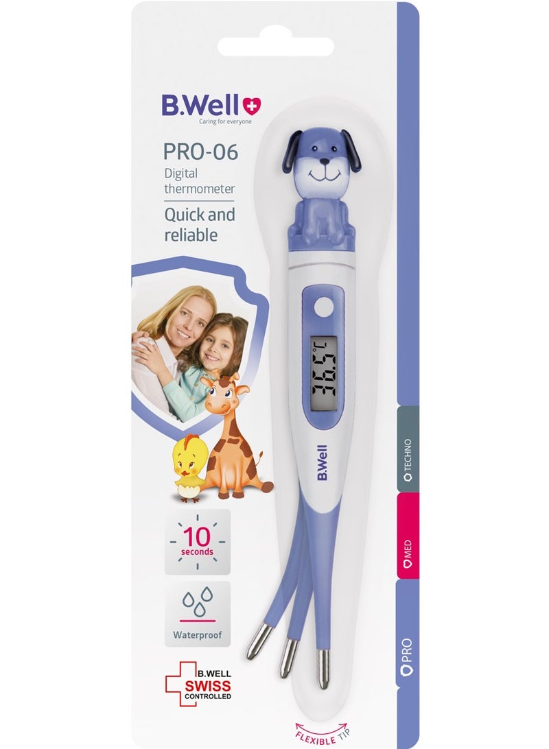 B.Well B.Well PRO-06 Standard Digital Thermometer(Puppy) - Image 1