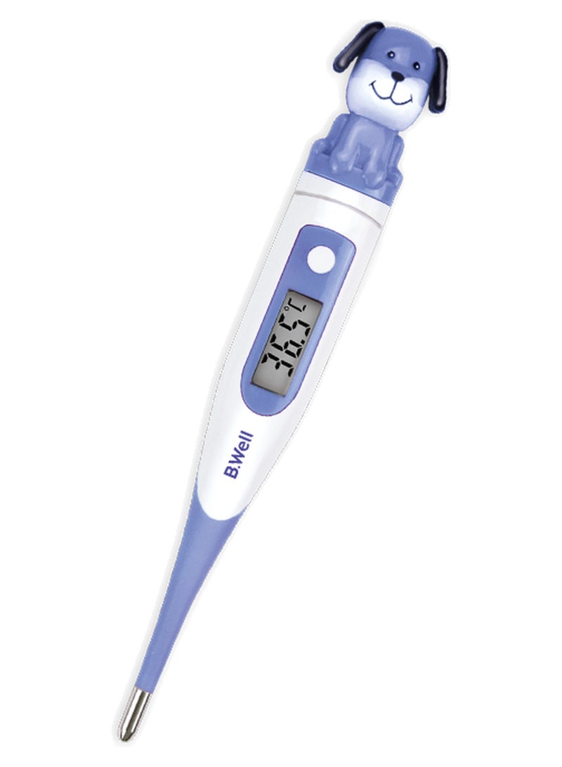 B.Well PRO-06 Dog Flex Digital Thermometer with Flexible Tip, Fast Measurement & Case - Image 1