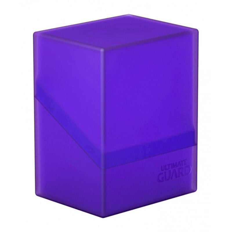 Ultimate Guard Boulder 80 Classic Deck Case for 80 DoubleSleeved TCG Cards Amethyst Secure Durable Storage for Trading Card Games SoftTouch Finish - Image 2