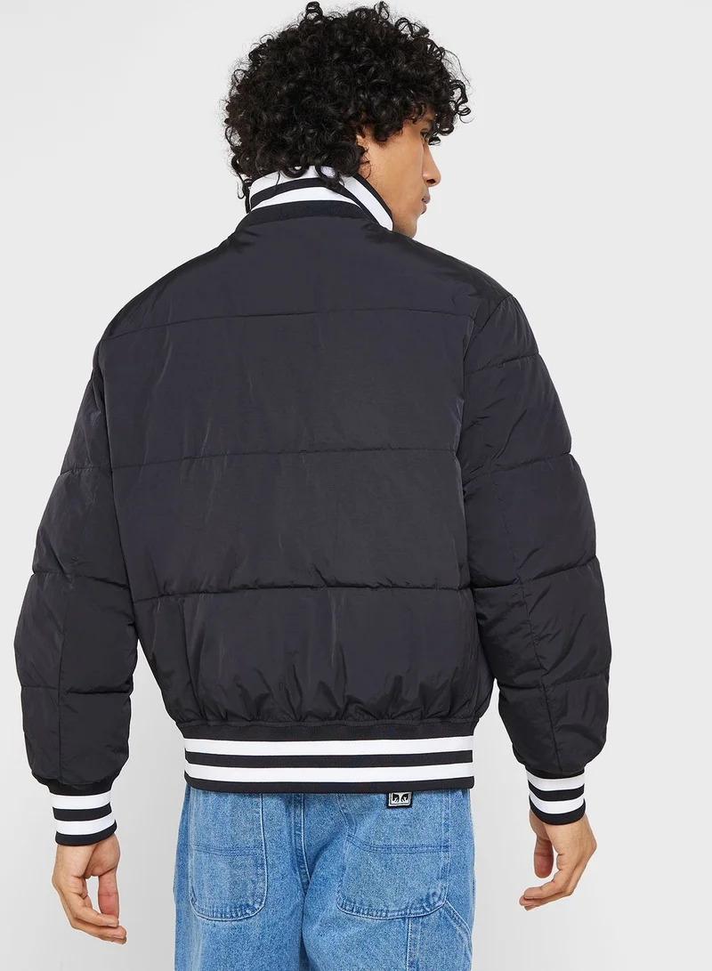 TOMMY JEANS Logo Graphic Puffer Jacket