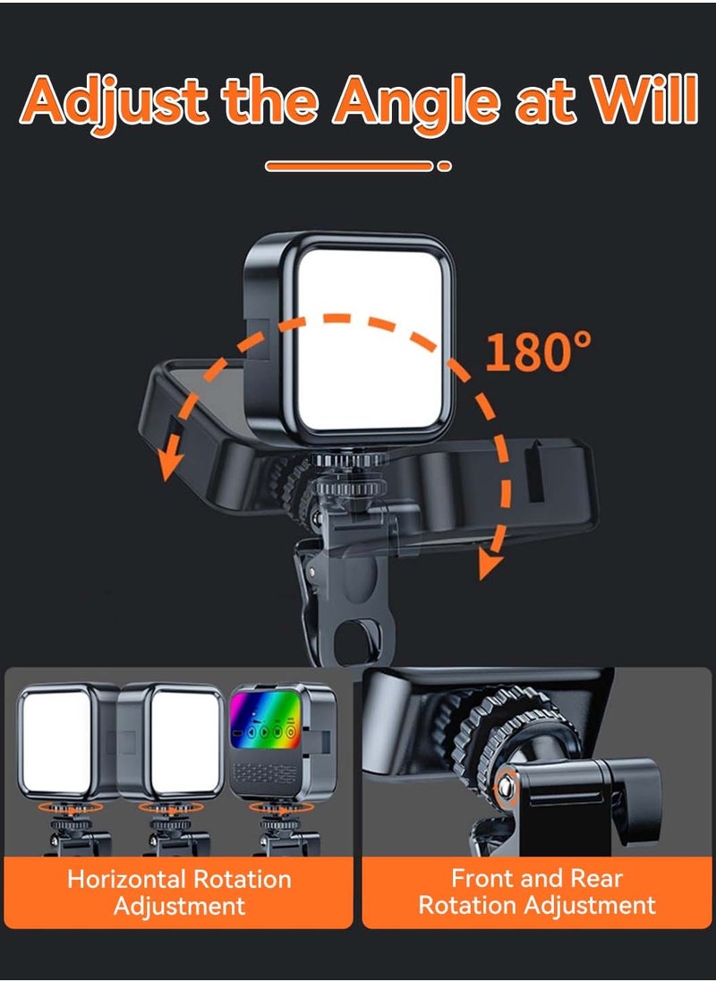 LEOKOR Photography lights,Laptop Ring Light with Clip and Tripod,Webcam Lighting Laptop Ring Light for Zoom Meetings,Remote Working,Makeup,Streaming,Vlogging(Dimmable/Rechargeable)  - Image 2