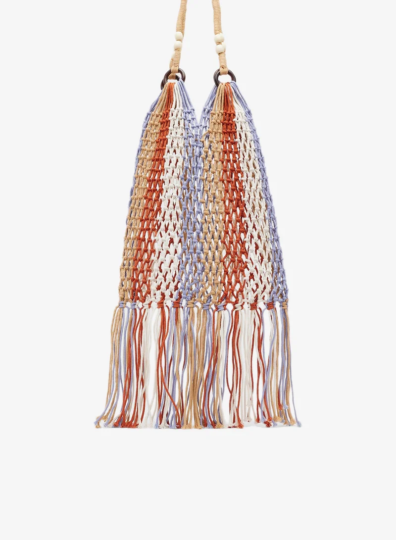 Raffia Woven Tote