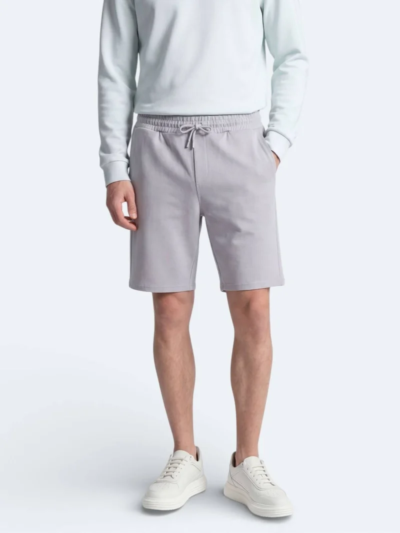 Kip Grey Knitting Regular Fit Casual Bermuda