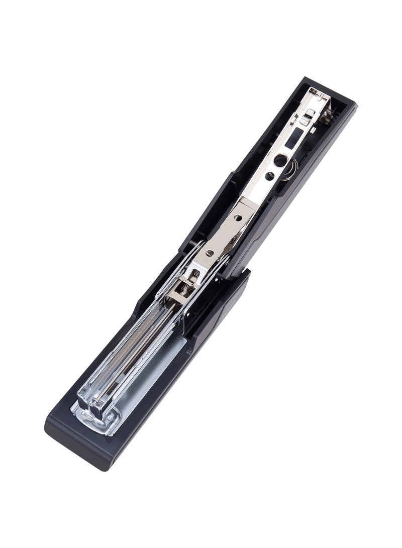 Deli E0462 Effortless Stapler – 25 Sheets, Durable Metal Design, Anti-Skid Base, Black - Image 3