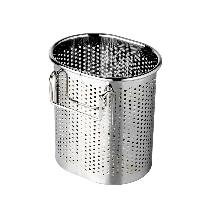 UIP Global Stainless Steel Cutlery Utensil Holder (Small Oval) Chopsticks Holder for Dishwasher - Image 2
