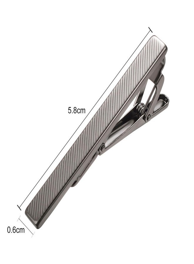 Yoursfs Matte Gray Tie Clips For Men Unique Stainless steel Tool Tie Clips For men Jewelry For Father Husband Suitable For Daily - Image 2