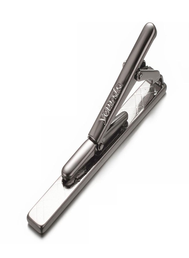 Yoursfs Matte Gray Tie Clips For Men Unique Stainless steel Tool Tie Clips For men Jewelry For Father Husband Suitable For Daily - Image 3