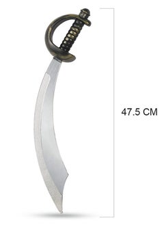 Pirate/ Sailors 47.5 cm Long Cutlass Sword Halloween Costumes Accessory for Kids and Adults, Trick or Treat Roleplay Dress Up Theme Party Events - pzsku/Z2F9689991D0AEBC53A29Z/45/_/1724323956/d5406833-2a32-4e87-9b85-094d656aa48b