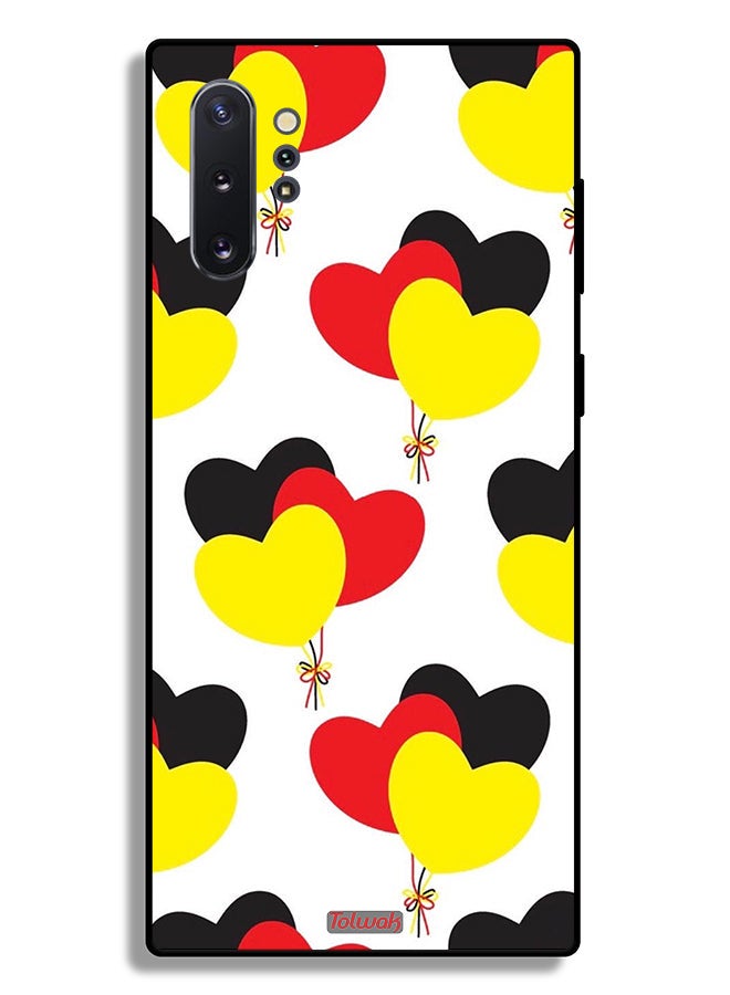 Tolwak Samsung Galaxy Note 10 Plus Protective Case Cover Three Hearts Bunch - Image 2