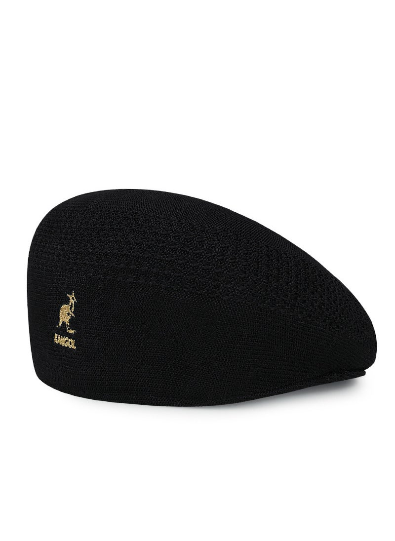 Generic Kangol Beret Summer Mesh Lightweight Vintage Cap Black Gold Label 