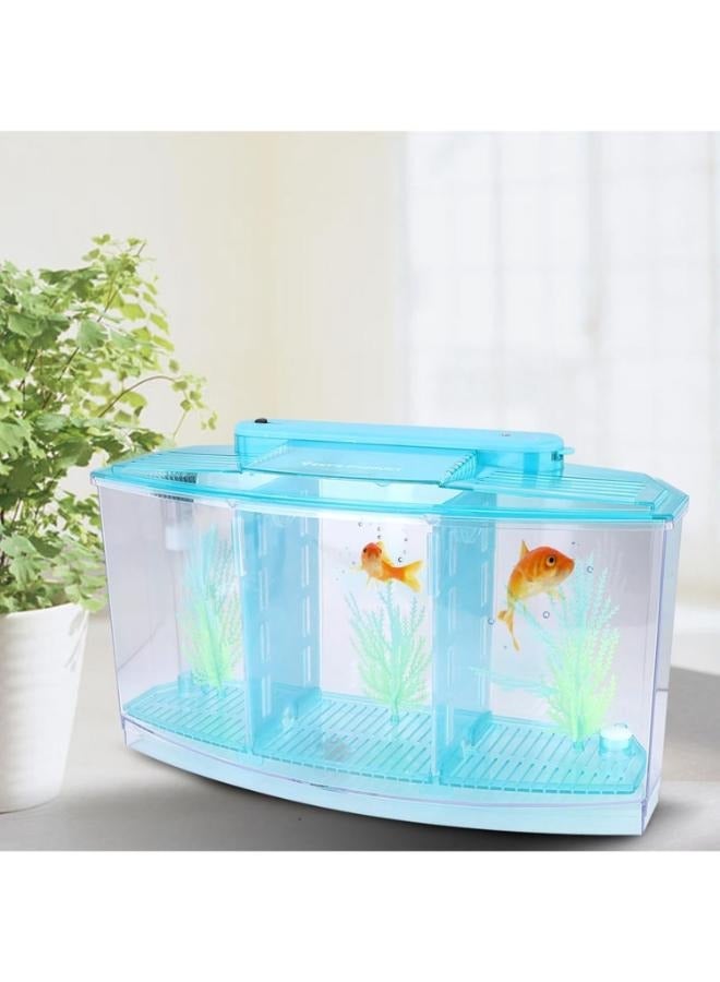 Isolation Acrylic Small Aquarium with 2 Color Lighting - Image 4