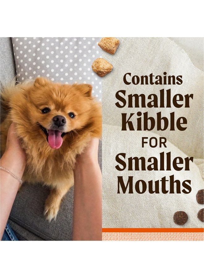 ميريك طعام جاف للكلاب الصغيرة خالٍ من الحبوب من Merrick Lil' Plates، مصنوع من لحم البقر من تكساس والبطاطا الحلوة مع قطع نيئة - كيس 10.0 رطل - Image 3