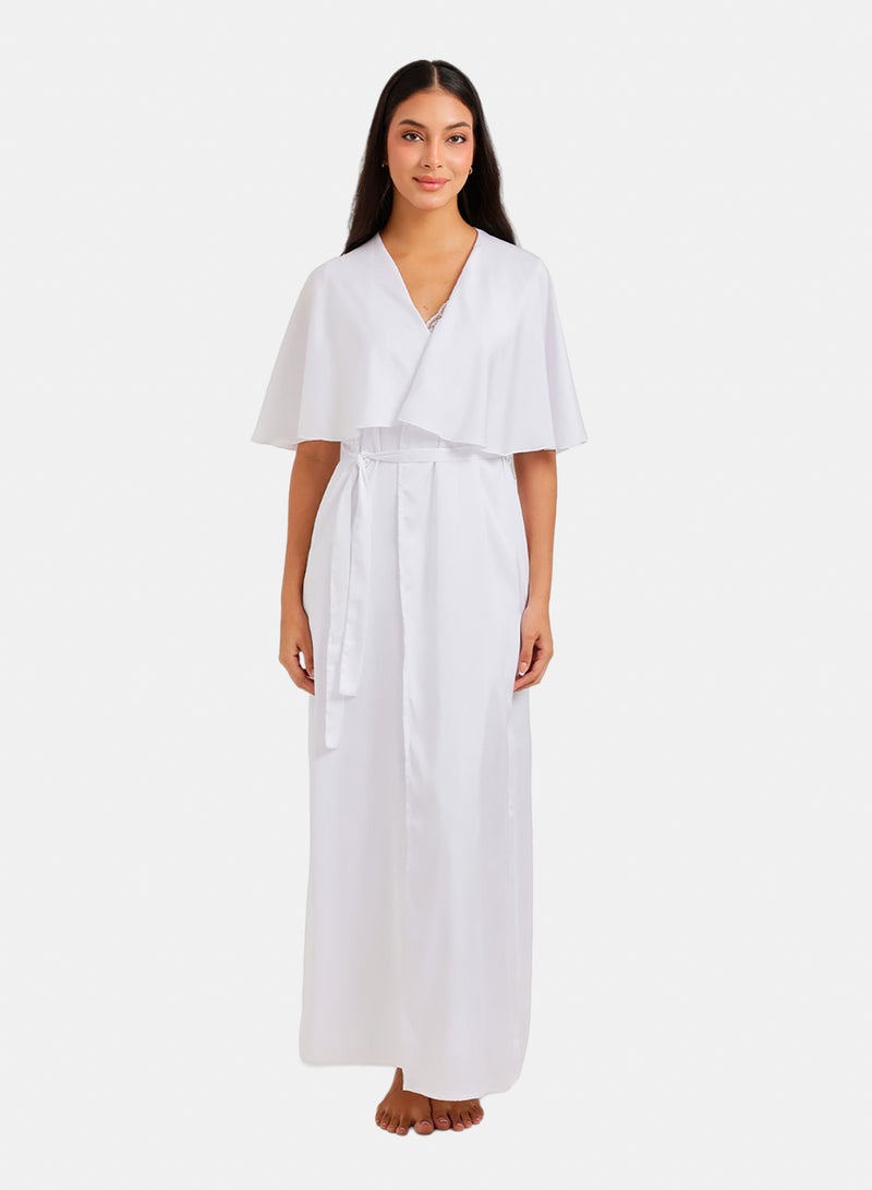 Carina Flutter Sleeves Robe - Image 1