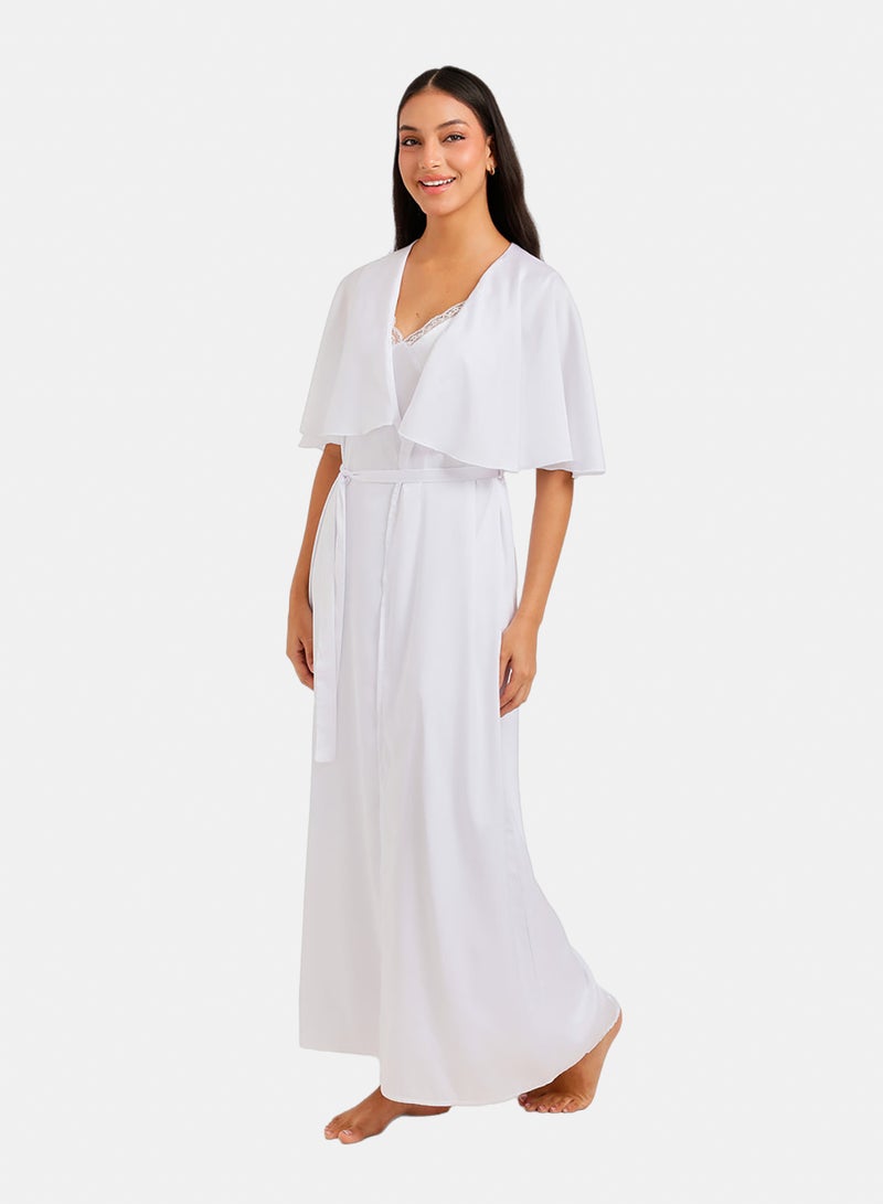 Carina Flutter Sleeves Robe - Image 3