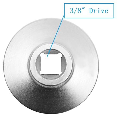 Ibetter 32mm Socket for GM,Volkswagen,Pontiac Chevrolet,Saturn, Pontiac, Saab, Steel Oil Filter Wrench, 3/8" Drive 6-Point Filters Cap Removal Tool - Image 4