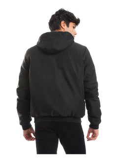 Andora Double Face Waterproof Black Bomber Jacket_Black  - Image 3
