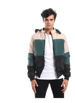 Andora Double Face Waterproof Black Bomber Jacket_Black  - Image 4
