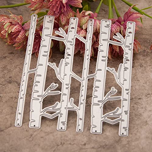 ZbFwmx Trees Cutting Dies Handmade DIY Paper Cards Album Decoration Stencils Template Embossing for Card Scrapbooking Craft (Forest) - Image 2