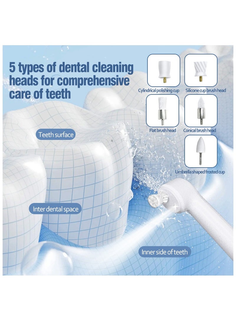 general Electric Rechargeable Teeth Whitening Polishing Kit 5 Brush Polishing Heads - Image 2