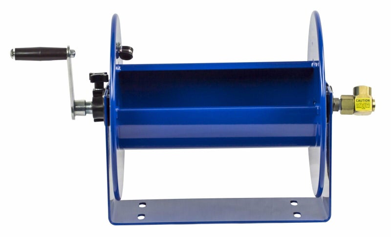 Coxreels 112-3-100 Hand Crank Hose Reel - Heavy-Duty Steel Frame for Stability - Adjustable Tension Brake for Controlled Operation- Fits 3/8 inches x 100 ft Hose - 12 x 18.25 x 13 inches - Image 3