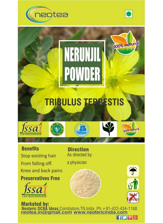 Neotea Tribulus Terrestis | Nerunjil Powder | 300gm Pack of 1 - Image 2
