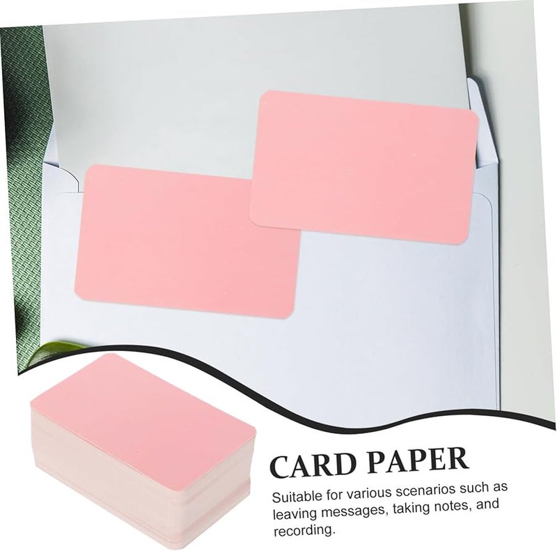 100 قطعة من بطاقات الجرافيتي DIY الفارغة المحمولة ذات السطح الأملس لملاحظات المنزل والمدرسة والسفر - Image 5