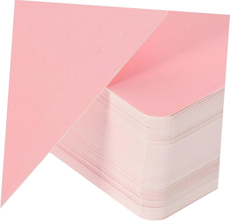 100 قطعة من بطاقات الجرافيتي DIY الفارغة المحمولة ذات السطح الأملس لملاحظات المنزل والمدرسة والسفر - Image 4