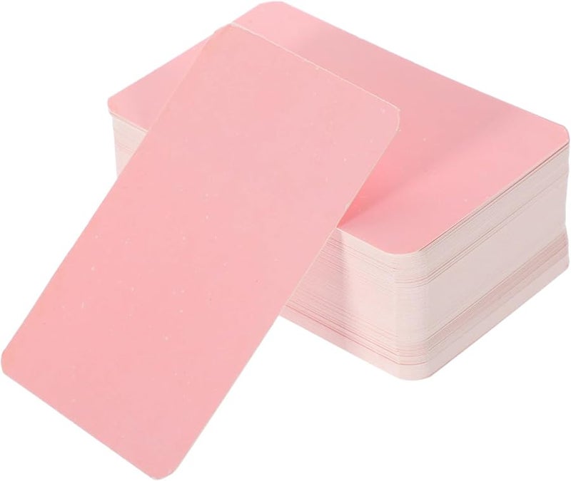 100 قطعة من بطاقات الجرافيتي DIY الفارغة المحمولة ذات السطح الأملس لملاحظات المنزل والمدرسة والسفر - Image 2