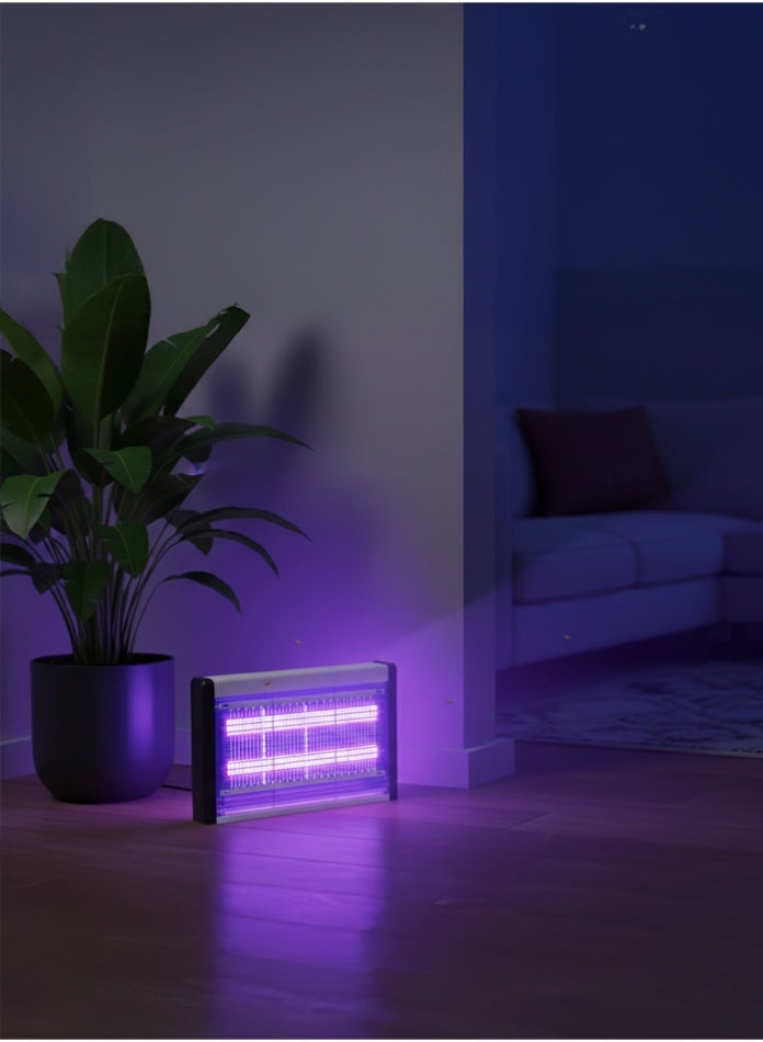 مودي قاتل الحشرات الطائر الكهربائي، مصباح قاتل البعوض، مصيدة حشرات قابلة للتعليق للاستخدام الداخلي والخارجي، مصيدة ذباب عالية الجهد، ضوء الأشعة فوق البنفسجية، مزيل للحشرات للمنزل والمكتب والمطبخ - Image 3