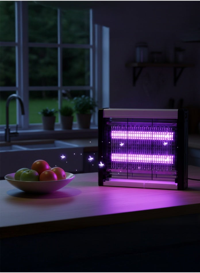 مودي قاتل الحشرات الطائر الكهربائي، مصباح قاتل البعوض، مصيدة حشرات قابلة للتعليق للاستخدام الداخلي والخارجي، مصيدة ذباب عالية الجهد، ضوء الأشعة فوق البنفسجية، مزيل للحشرات للمنزل والمكتب والمطبخ - Image 4