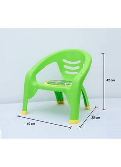 Nabhya Small Baby Chair With Safety Tray And Soft Cushion With Baby Whistle Sound Random Color (Blue)  - Image 4