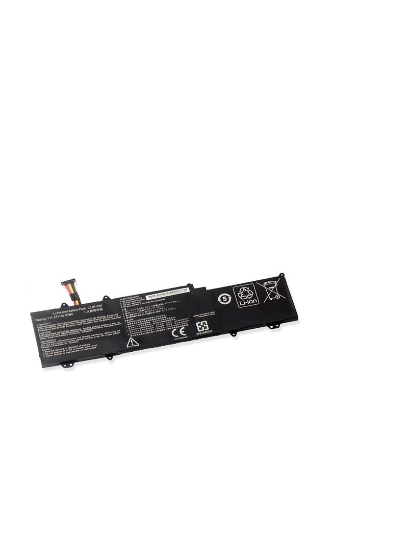Terabyte REPACEMENT C31N1330 Laptop Battery Compatible for ASUS ux32ln-r4053h ux32lnr4053h ux32ln 11.31V 50Wh - Image 1