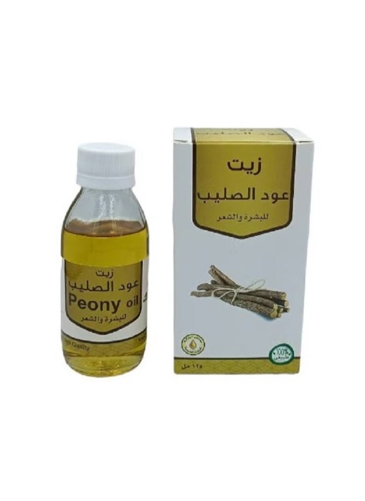 Natural Peony oil for skin and hair 125 ml 