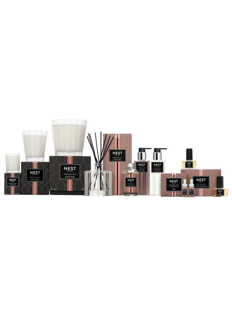 NEST FRAGRANCES NEST New York Scented Classic Candle  Rose Noir & Oud - 8.1 oz - Up to 60-Hour Burn Time - Reusable Glass Vessel  - Image 5