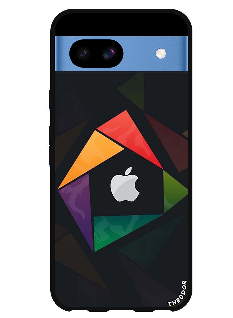 Theodor Protective Case Anti Scratch Shock Proof Bumper Cover For Google Pixel 8a Triangle - Image 1