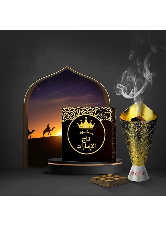 Nabeel 2Pcs Bakhoor Crown of Emirates Incense 40GMS - Image 3