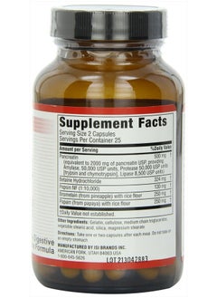 Twinlab Super Enzymes 50 Capsules  - Image 3