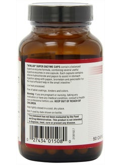 Twinlab Super Enzymes 50 Capsules  - Image 5