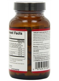 Twinlab Super Enzymes 50 Capsules  - Image 4