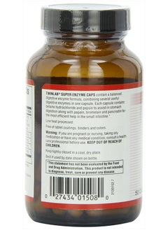 Twinlab Super Enzymes 50 Capsules  - Image 2