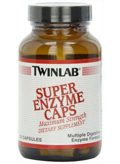 Twinlab Super Enzymes 50 Capsules  - Image 1