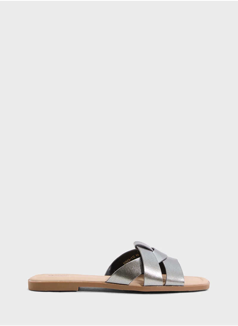 جينجر Ladies Flat Sandal
