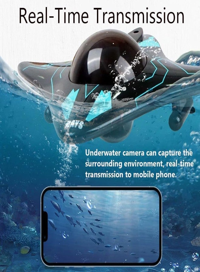 Babelly RC Boat with Camera for Kids and Adults, 6CH Remote Control for Pools & Lakes, App Wireless Control Waterproof Camera for Boys Age 8+ - Image 5