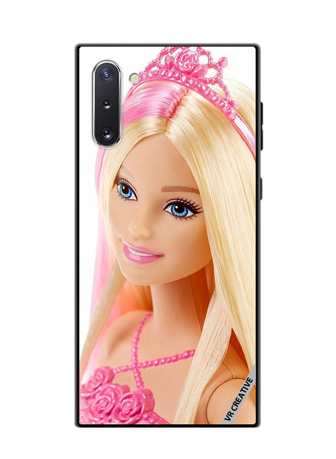 VR CREATIVE Protective Case Cover For Samsung Galaxy Note10 5G Barbie With Hair Design Multicolour - Image 1