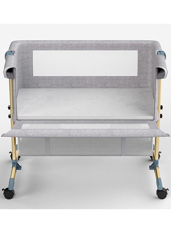 Sunshine Bedside Crib, Horizontally Adjustable - Light Grey - pzsku/Z2F97D4CFE2A27F424E09Z/45/_/1664525894/94b1de2a-3033-4ba7-8b0c-ae3dafea1db5