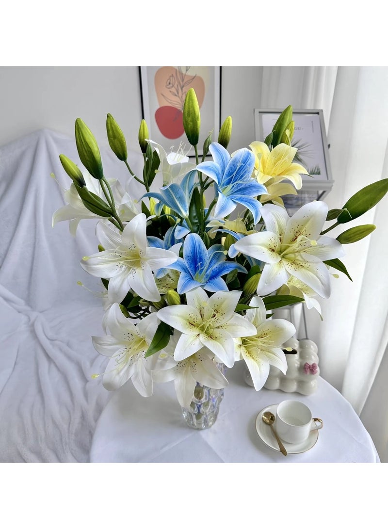 Huitich Artificial Flower Decor for Home, Parties, and Weddings Beige  - Image 3
